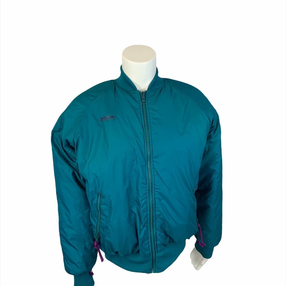 Vintage Columbia reversible puffer coat size M - Picture 10 of 16